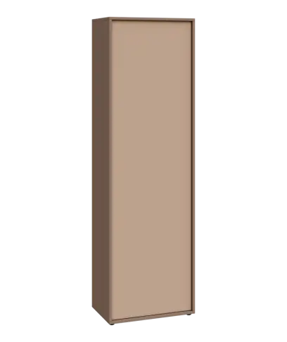 ERY S660 P šatní skříň, 1-dveřová, šatní tyč, 2000x600x600, pravá, neutrální